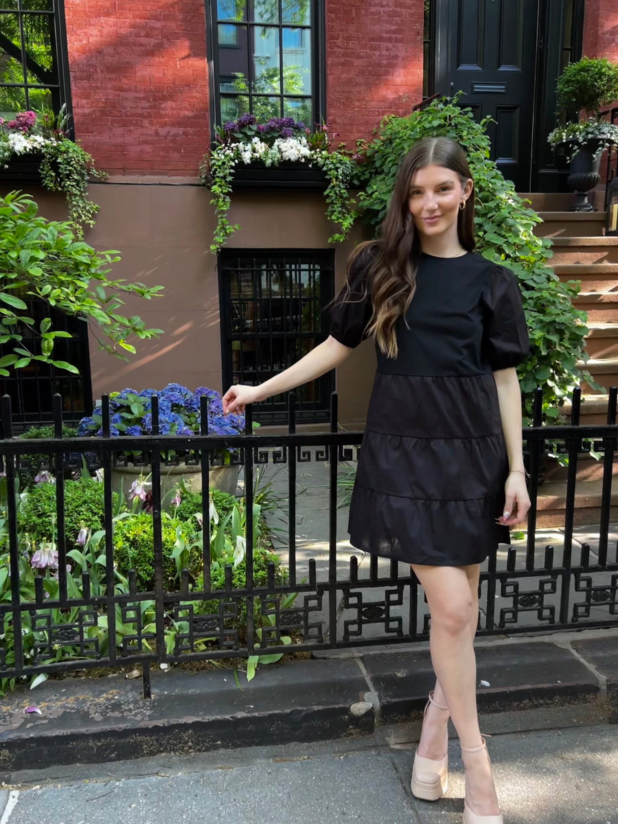 Taylor Tillman Chloe Dress in Spotted Sahara
